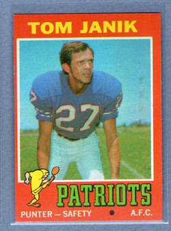 1971 Topps #82 Tom Janik (b) EX  GO600