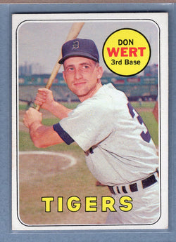 1969 Topps #443 Don Wert EX-MT  GO850