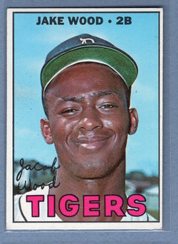 1967 Topps #394 Jake Wood EX G0416B