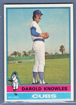 1976 Topps #617 Darold Knowles  EX-MT  GOSB1
