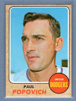 1968 Topps #266 Paul Popovich(a) EX  GO250