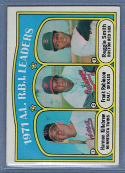 1972 Topps #88 AL RBI Leaders Kill/F.Rob (C) EX-MT  GO544