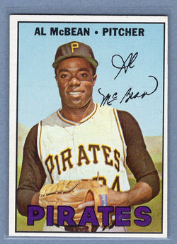 1967 Topps #203 Al McBean EX  GO215