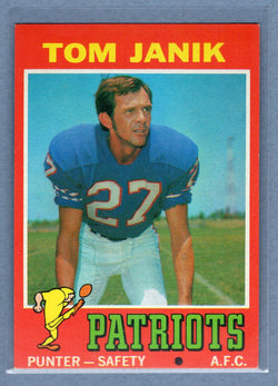 1971 Topps #82 Tom Janik (c) EX-MT  GO600