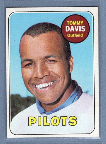 1969 Topps #135 Tommy Davis (a) EX-MT  GOWABB