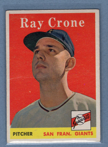 1958 Topps #272 Ray Crone (c) G-VG  GO501