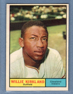 1961 Topps #15 Willie Kirkland EX   GO269