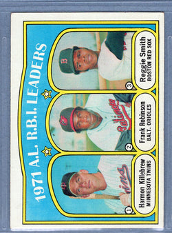 1972 Topps #88 AL RBI Leaders Kill/F.Rob (d) EX-MT  GO544