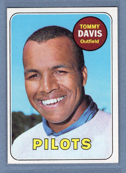 1969 Topps #135 Tommy Davis (b) EX-MT  GOWABB