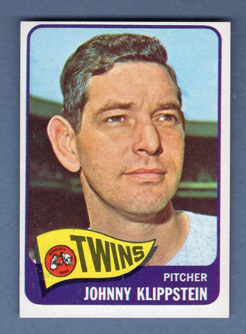 1965 Topps #384 Johnny Klippstein NM  GO102NMHN