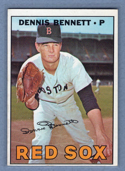 1967 Topps #206 Dennis Bennett EX  GO215