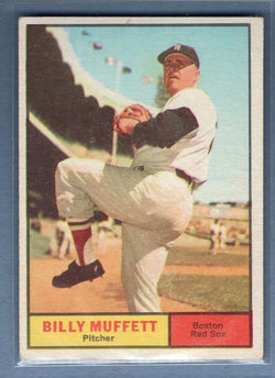 1961 Topps #16 Billy Muffett EX   GO269