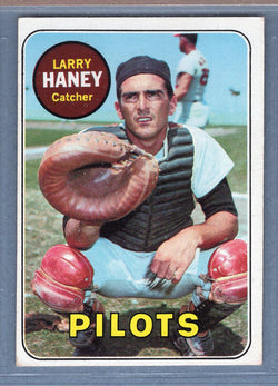 1969 Topps #209 Larry Haney EX  GO661