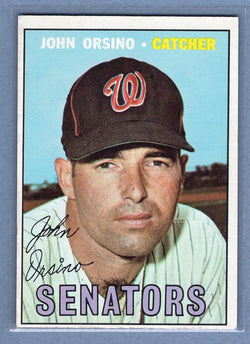 1967 Topps #207 John Orsino EX  GO215