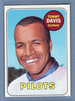 1969 Topps #135 Tommy Davis (c) EX-MT  GOWABB