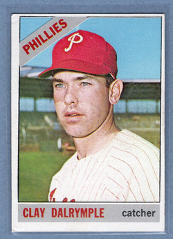 1966 Topps #202 Clay Dalrymple (st) VG  GO152