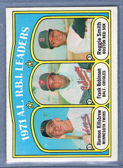 1972 Topps #88 AL RBI Leaders Kill/F.Rob (E) EX-MT  GO544