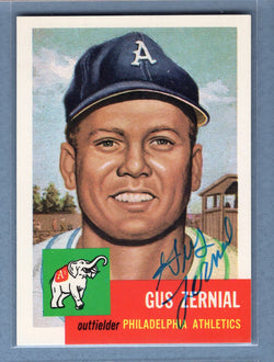 1991 Topps Archives #42 Gus Zernial Autograph Auto signed