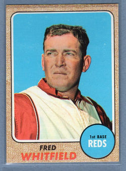 1968 Topps 133 Fred Whitfield VG-EX SET BREAK