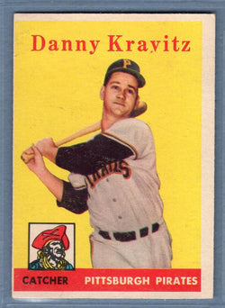 1958 Topps #444 Danny Kravitz EX  GO401
