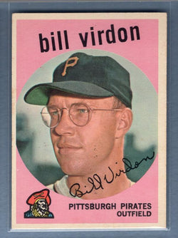 1959 Topps #190 Bill Virdon EX-MT  GO176