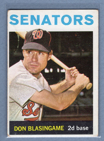 1964 Topps #327 Don Blasingame (a) VG  GO441