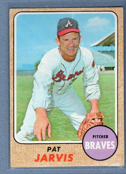 1968 Topps 134 Pat Jarvis VG-EX SET BREAK