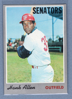 1970 Topps #14 Hank Allen  (a) EX-MT  GO750
