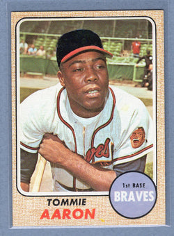 1968 Topps #394 Tommie Aaron   EX-MT  GO550