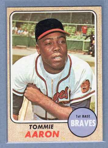 1968 Topps #394 Tommie Aaron   EX-MT  GO550