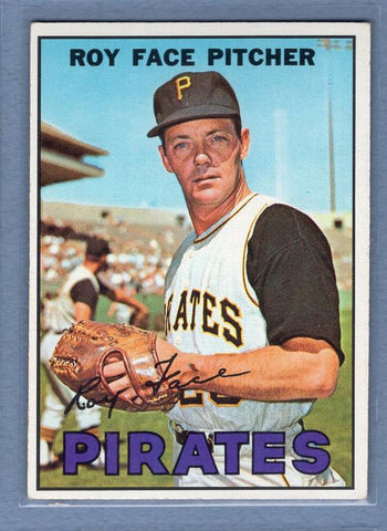 1967 Topps #49 Roy Face EX  GO225