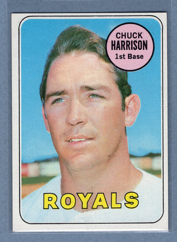 1969 Topps #116 Chuck Harrison (a) EX-MT  GOWAYY