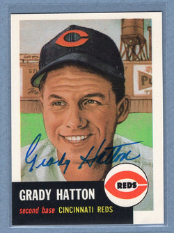 1991 Topps Archives #45 Joe Hatten Autograph Auto signed