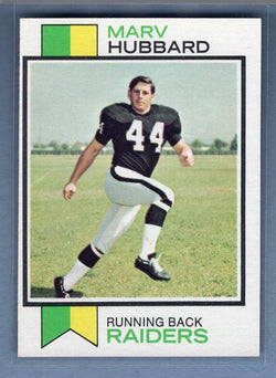 1973 Topps #345 Marv Hubbard EX-MT  High Grade Set Break