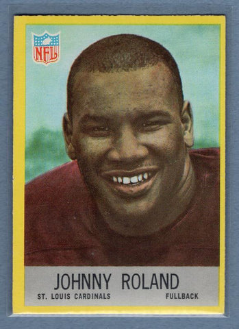 1967 Philadelphia #163 Johnny Roland EX GO73