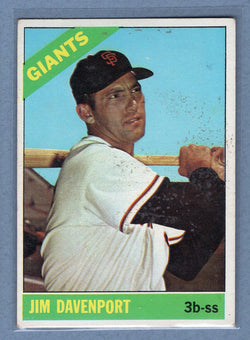1966 Topps #176 Jim Davenport (st) VG  GO301