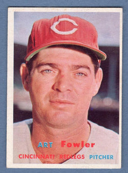 1957 Topps #233 Art Fowler EX  GO215