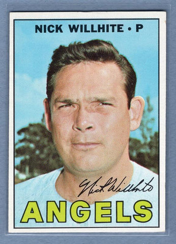 1967 Topps #249 Nick Willhite EX   GO50B