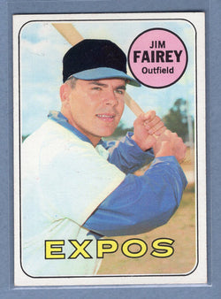 1969 Topps #117 Jim Fairey (a) EX-MT  GOWAYY