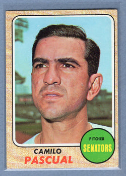 1968 Topps #395 Camilo Pascual (a)  EX  GO550
