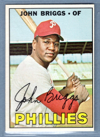 1967 Topps #268 John Briggs EX-MT  GO510