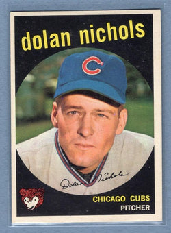 1959 Topps #362 Dolan Nichols (Optioned) EX-MT  GO200