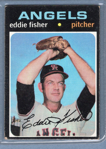 1971 Topps #631 Eddie Fisher  VG-EX  SB1