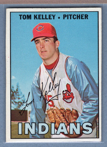 1967 Topps #214 Tom Kelley EX  GO215