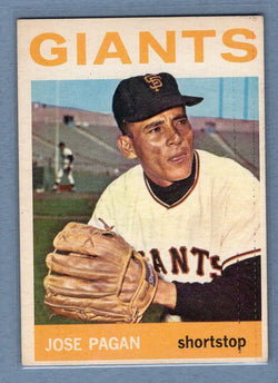 1964 Topps #123 Jose Pagan VG-EX   GO220