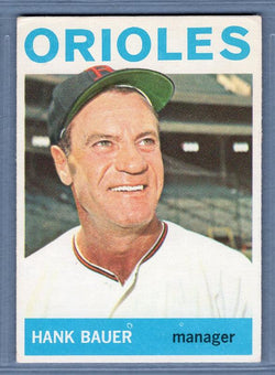 1964 Topps #178 Hank Bauer VG-EX  GO319