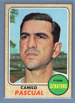 1968 Topps #395 Camilo Pascual (b)  EX  GO550
