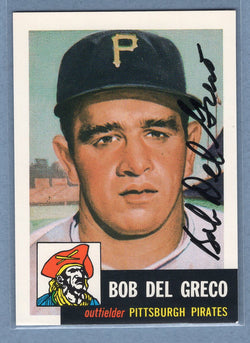 1991 Topps Archives #48 Bobby Del Greco Autograph Auto signed