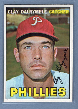 1967 Topps #53 Clay Dalyrmple EX-MT  GO225
