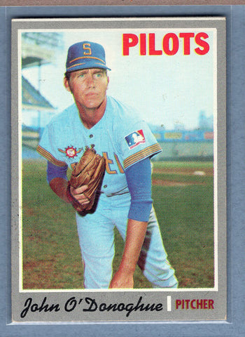 1970 Topps #441 John O'Donoghue  EX-MT  GO450